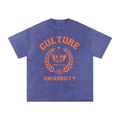 Purple Culture University Oversized T-Shirt