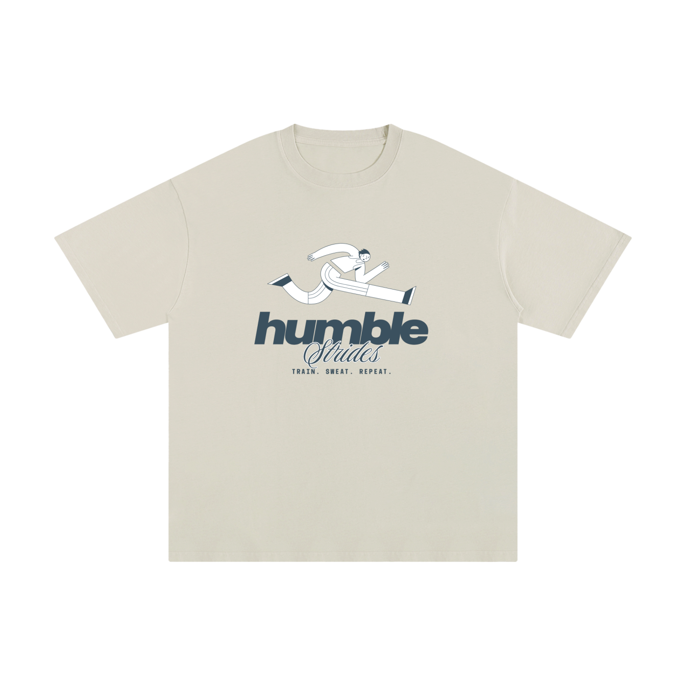 Tan Humble Strides T-Shirt