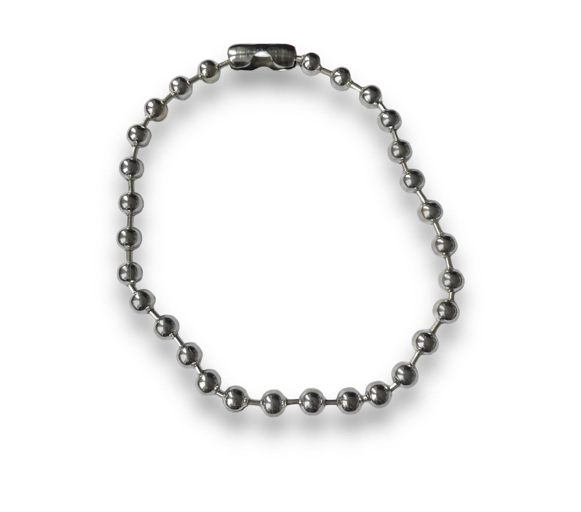 XL Silver Bead Chocker