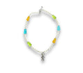 Pearl Necklace with Gummy Bear Charms & Bear Pendant