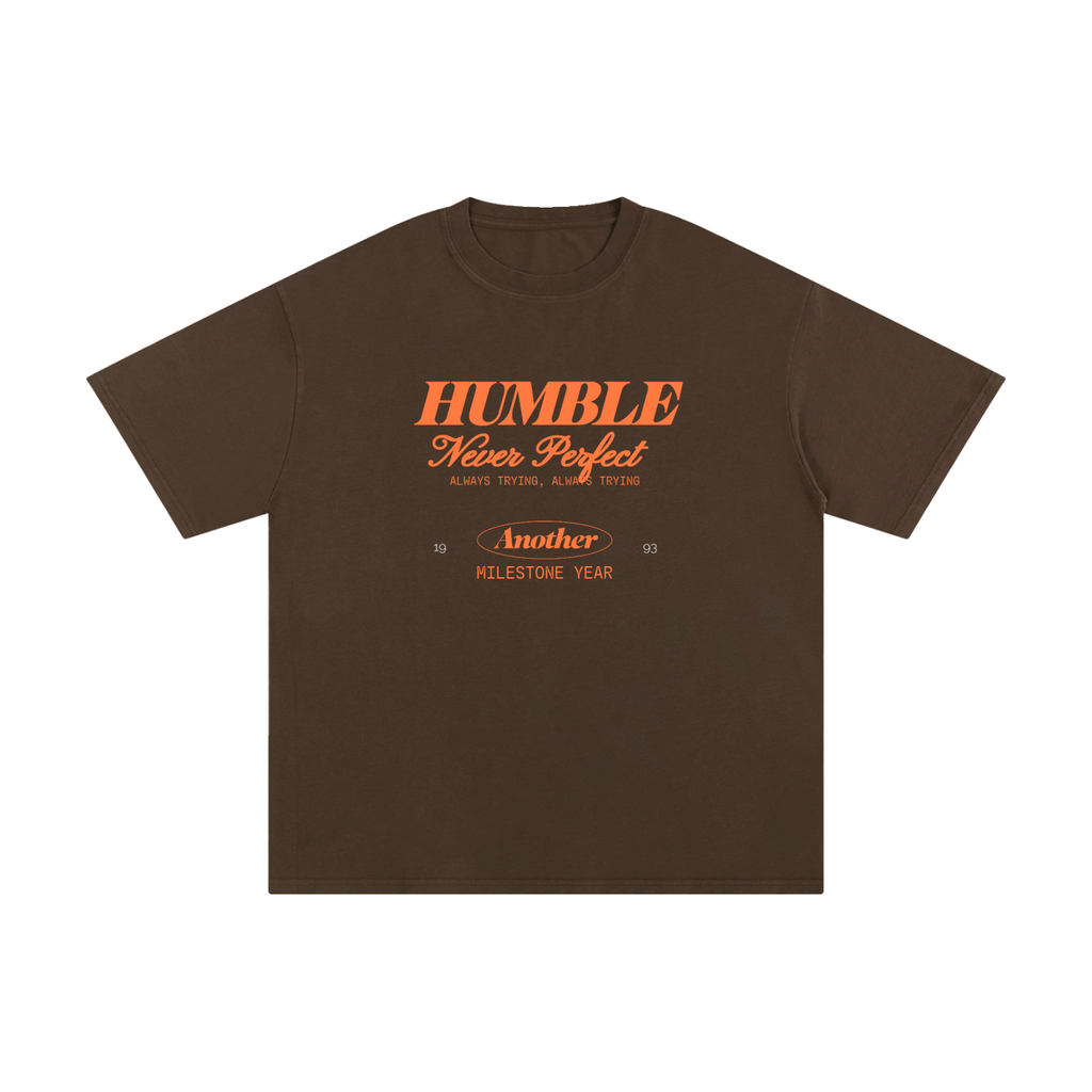 Brown Never Perfect T-Shirt
