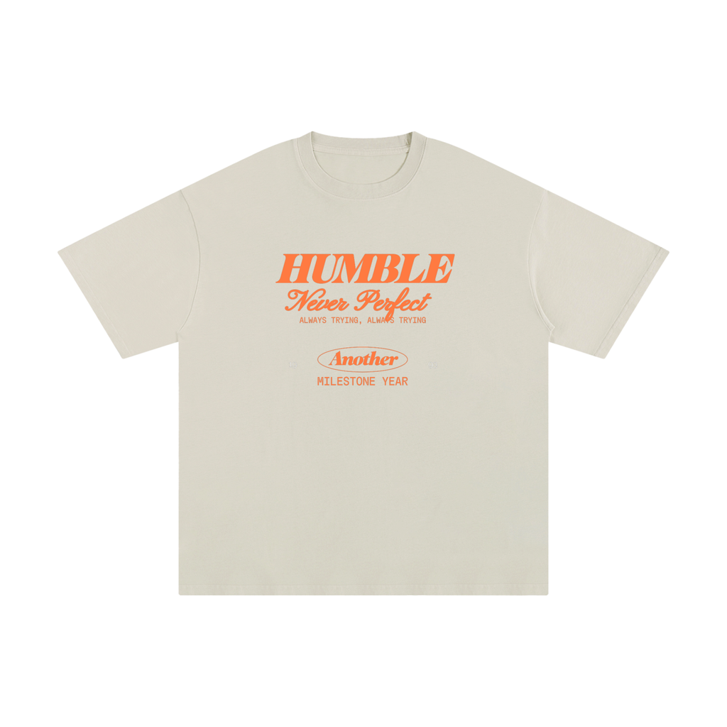 Tan Never Perfect T-Shirt