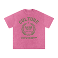 Rose Red Culture University Oversized T-Shirt