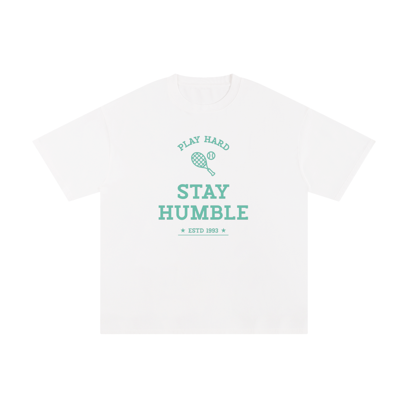 White Stay Humble T-Shirt