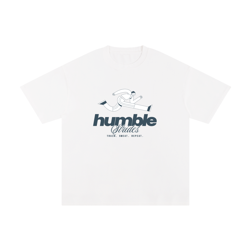 White Humble Strides T-Shirt