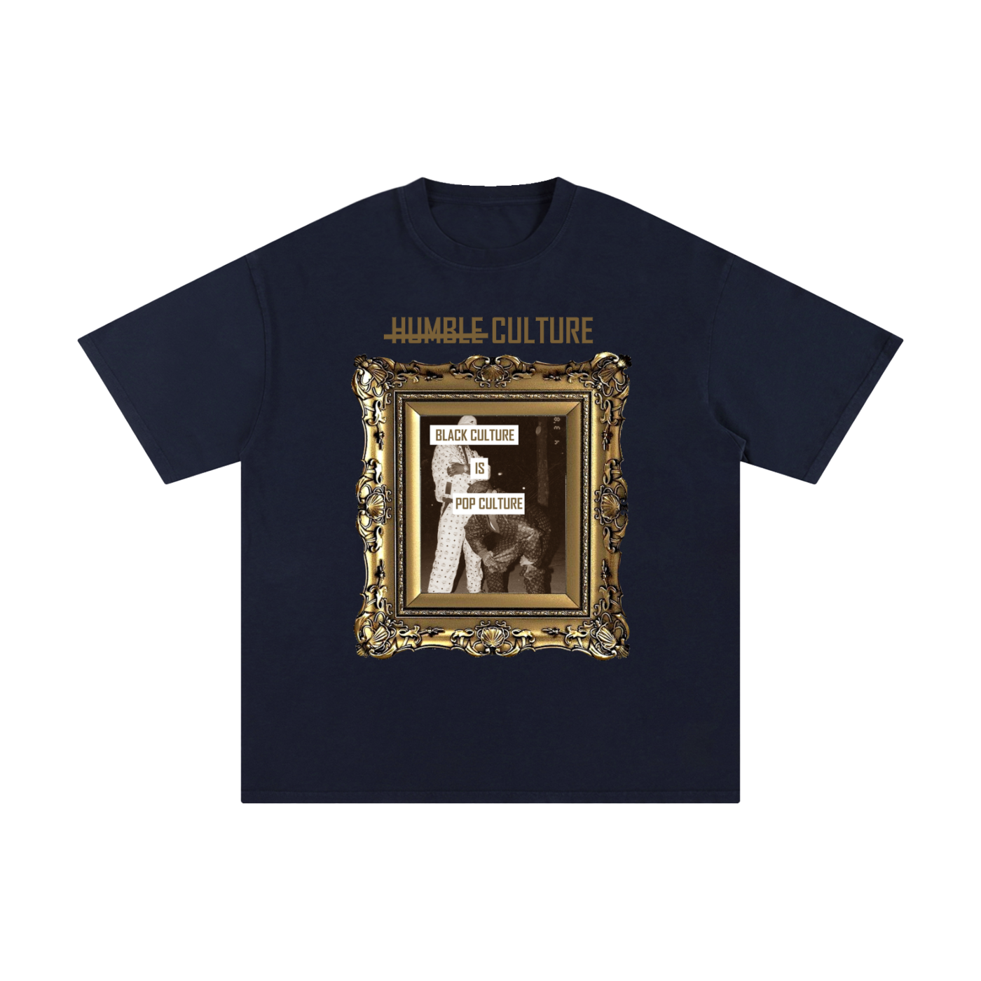 Navy Urban Art T-Shirt
