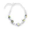 Sunflower & Pearl Necklace