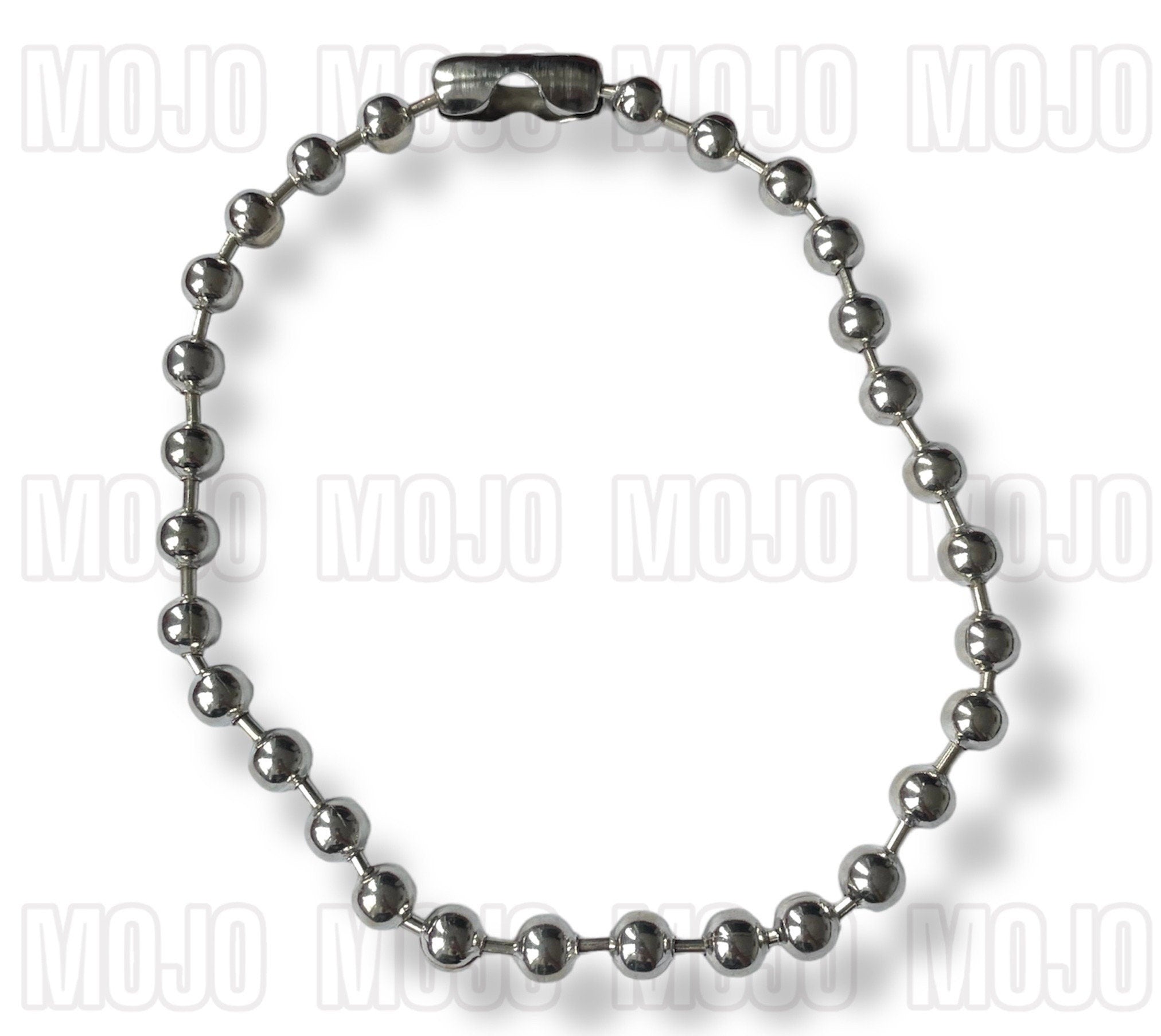 XL Silver Bead Chocker