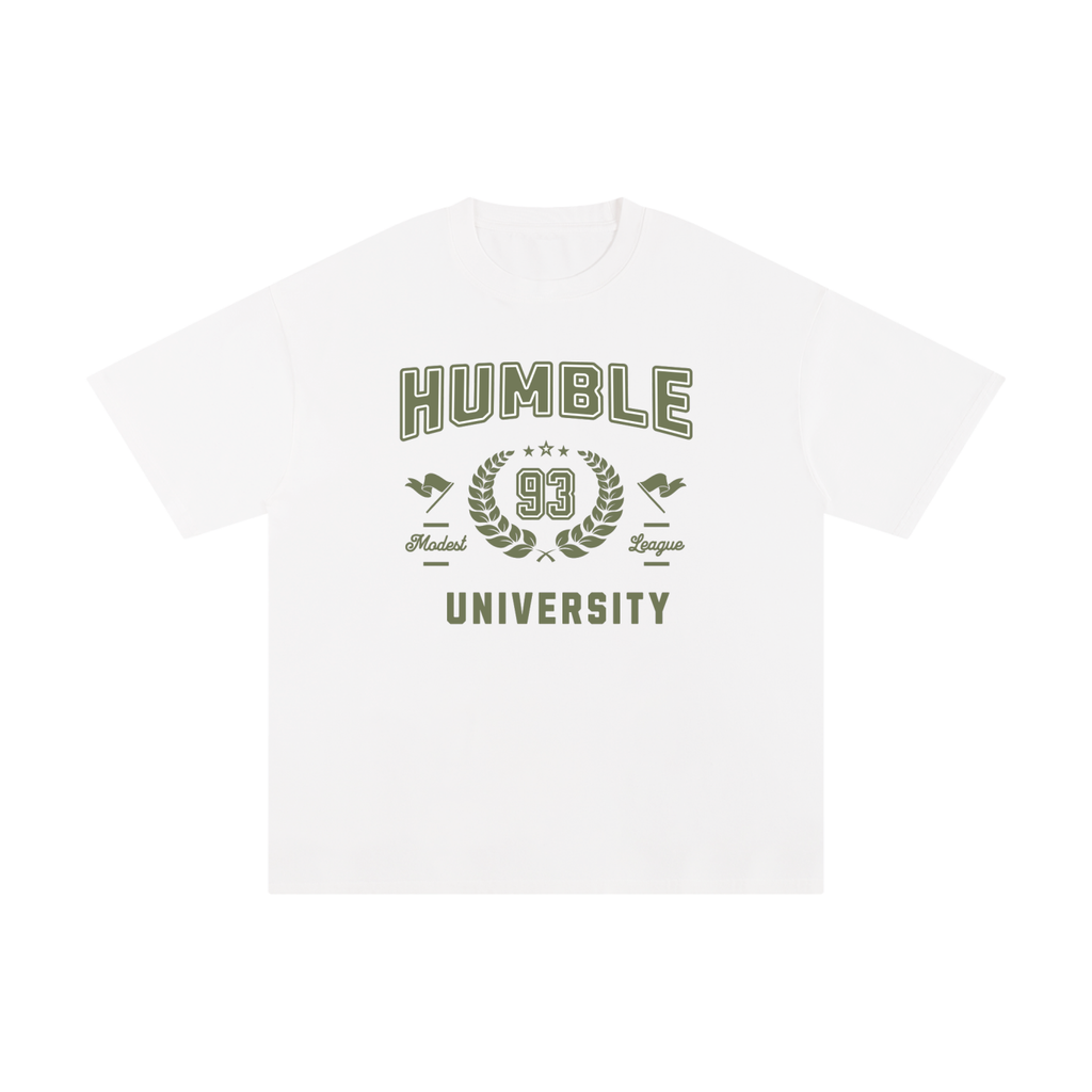White Humble University T-Shirt