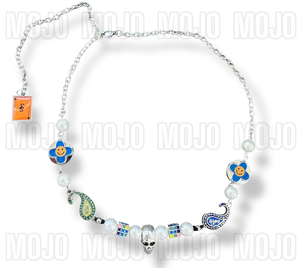 Paisley & Pearl Necklace