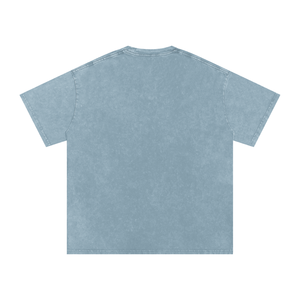 Jean Blue Culture University Oversized T-Shirt